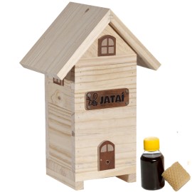 Caixa para Jata� INPA Chal� Identificada + 30 ml atrativo Jata�