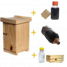Kit AF de Jata� + Atrativo + Isca Pet + Alimentador