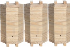 Kit 3 Caixas para Jata� Sextavadas
